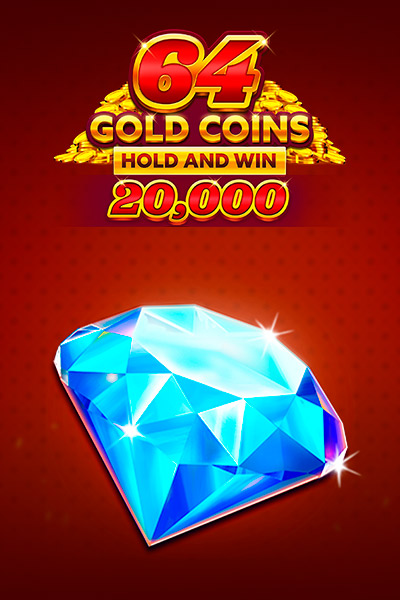 64 Gold Coins Hold and Win